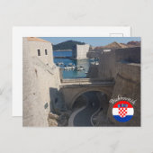Dubrovnik | Kroatien | Hrvatska | Adria Postkarte (Vorne/Hinten)