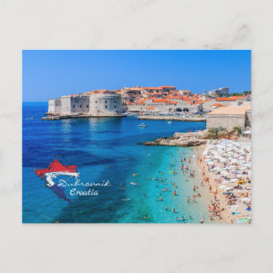 Dubrovnik Kroatien Hrvatska Adria Postkarte