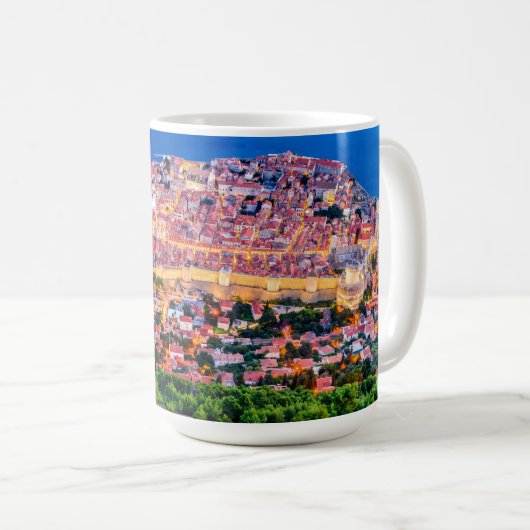 Dubrovnik Kroatien Kaffeetasse (VorderseiteRechts)