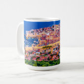Dubrovnik Kroatien Kaffeetasse (Vorderseite Links)