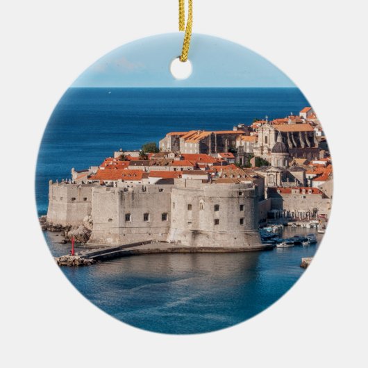 Dubrovnik, Kroatien Keramikornament (Vorne)
