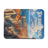 Dubrovnik, Kroatien Kroatien Magnet (Horizontal)