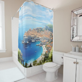 Dubrovnik Kroatien Kunst, Dichtung und Musik Vinta Duschvorhang