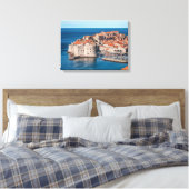 Dubrovnik - Kroatien - Landebild Leinwanddruck (Insitu (Schlafzimmer))