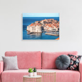 Dubrovnik - Kroatien - Landebild Leinwanddruck (Insitu (Wohnzimmer))