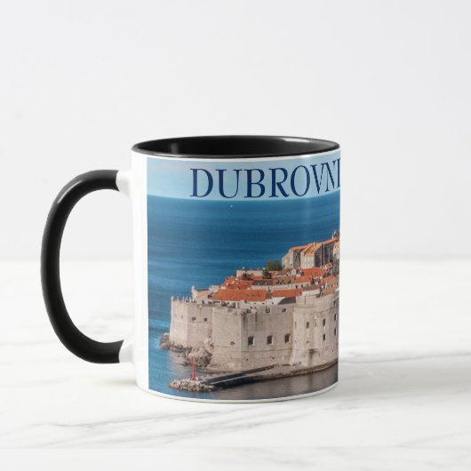 Dubrovnik Kroatien Landschaftliche Tasse (Links)