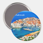 Dubrovnik, Kroatien Magnet (Vorderseite/Rückseite)