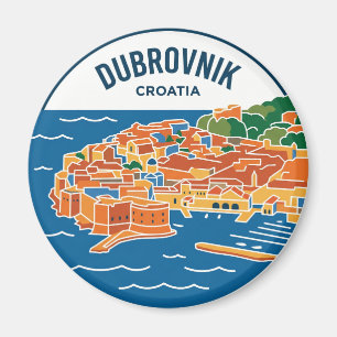 Dubrovnik Kroatien Magnet