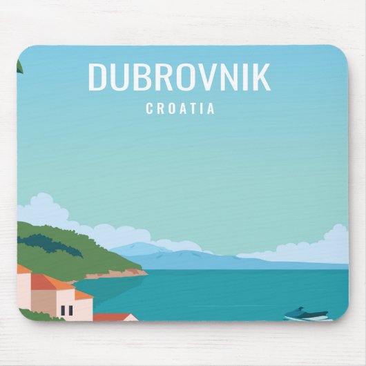 Dubrovnik Kroatien Mousepad (Vorne)