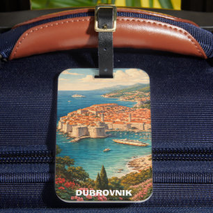 Dubrovnik, Kroatien – Perle der Adria Reise Gepäckanhänger