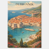 Dubrovnik, Kroatien – Perle der Adria Reise Magnet (Vorderseite)