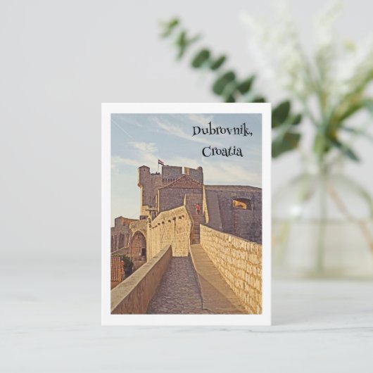 Dubrovnik, Kroatien Postkarte (Stehend Vorderseite)