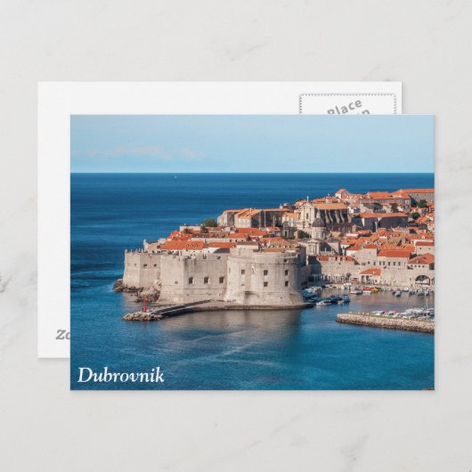 Dubrovnik, Kroatien Postkarte (Vorne/Hinten)