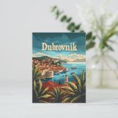 Dubrovnik Kroatien Postkarte (Stehend Vorderseite)