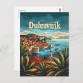 Dubrovnik Kroatien Postkarte (Vorne/Hinten)