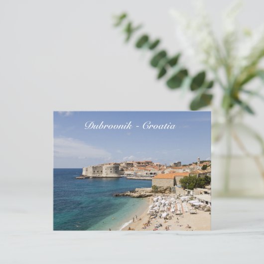 Dubrovnik - Kroatien - Postkarte (Stehend Vorderseite)