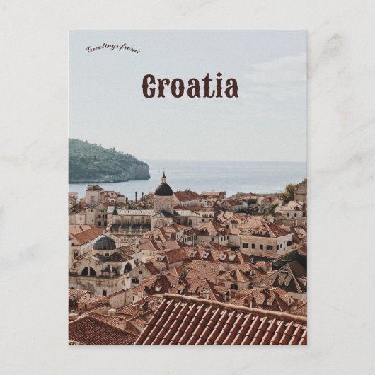 Dubrovnik Kroatien Postkarte (Vorderseite)