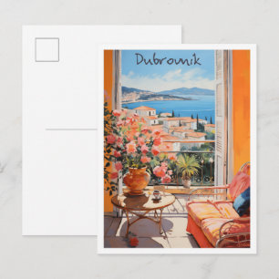 Dubrovnik Kroatien Reise Ästhetik Postkarte