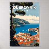 Dubrovnik Kroatien Reisen Poster (Vorne)