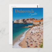 Dubrovnik Kroatien Reisen Postkarte (Vorne/Hinten)