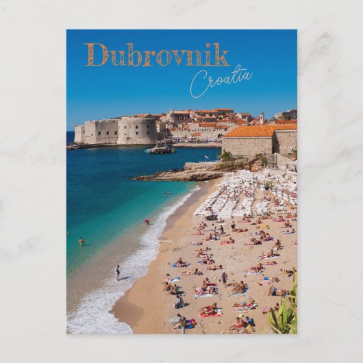 Dubrovnik Kroatien Reisen Postkarte (Vorderseite)