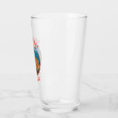 Dubrovnik Kroatien Retro Distressed Circle Glas (Links)