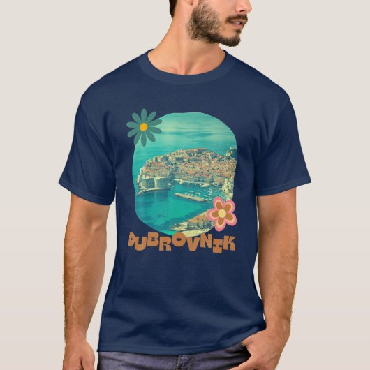 Dubrovnik Kroatien T-Shirt (Vorderseite)