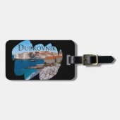 Dubrovnik mit einer Ansicht Gepäckanhänger (Vorderseite horizontal)