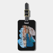 Dubrovnik mit einer Ansicht Gepäckanhänger (Vorderseite vertikal)