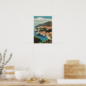 Dubrovnik Nostalgic Poster (Küche)