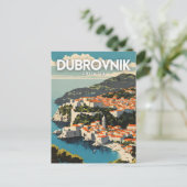 Dubrovnik Nostalgic Postkarte (Stehend Vorderseite)