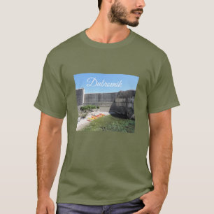 Dubrovnik Ocean & Mountain Szenen, Unisex T - Shir T-Shirt