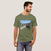 Dubrovnik Ocean & Mountain Szenen, Unisex T - Shir T-Shirt (Vorne ganz)