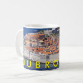 Dubrovnik Panoramaaussicht Tassen (Vorderseite Links)