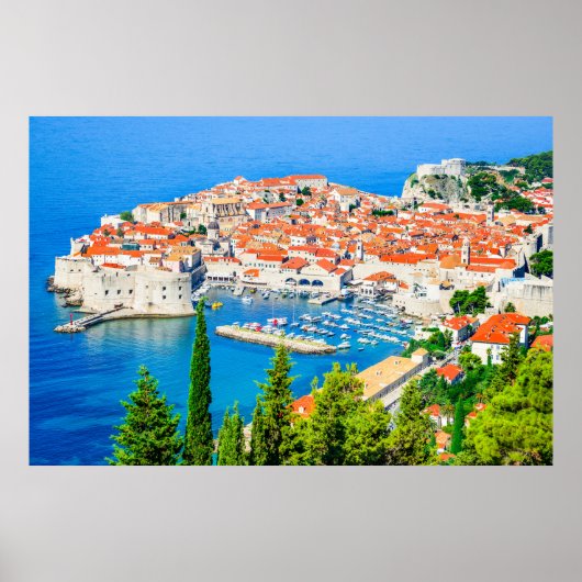 Dubrovnik Poster, Kroatien Poster (Vorne)