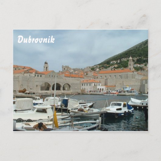 Dubrovnik Postkarte (Vorderseite)