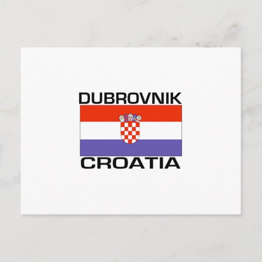 Dubrovnik Postkarte (Vorderseite)