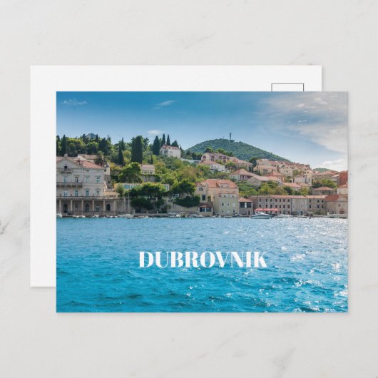 Dubrovnik Postkarte (Vorne/Hinten)