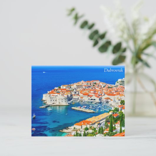 Dubrovnik Postkarte (Stehend Vorderseite)