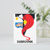Dubrovnik Postkarte (Stehend Vorderseite)