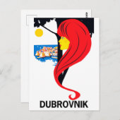 Dubrovnik Postkarte (Vorne/Hinten)