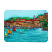 Dubrovnik Regatta Magnet von Lisa Lorenz (Horizontal)