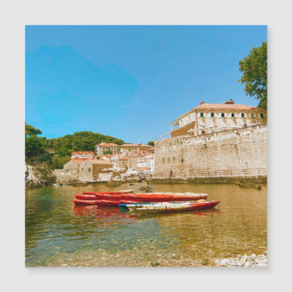 Dubrovnik Reise Kunst Magnetkarte