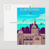 Dubrovnik Reise-Postkarte Postkarte (Vorne/Hinten)
