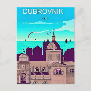 Dubrovnik Reise-Postkarte Postkarte