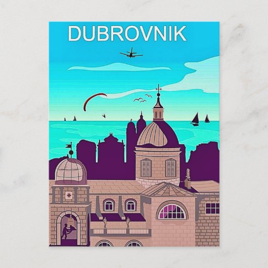 Dubrovnik Reise-Postkarte Postkarte (Vorderseite)