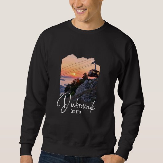 Dubrovnik Souvenir Croatia Dubrovnik Sweatshirt (Vorderseite)