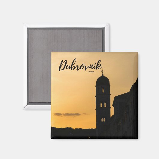 Dubrovnik Souvenir Magnet (Vorderseite/Rückseite)