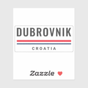Dubrovnik Stadt Kroatien Aufkleber