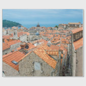 Dubrovnik Stadtzentrum Geschenkpapier (Flach)